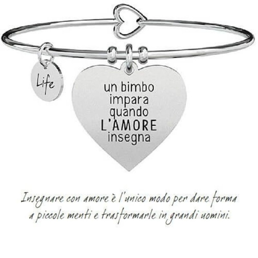 Kidult Bracciale Donna Kidult Love L'Amore Insegna...| 731292