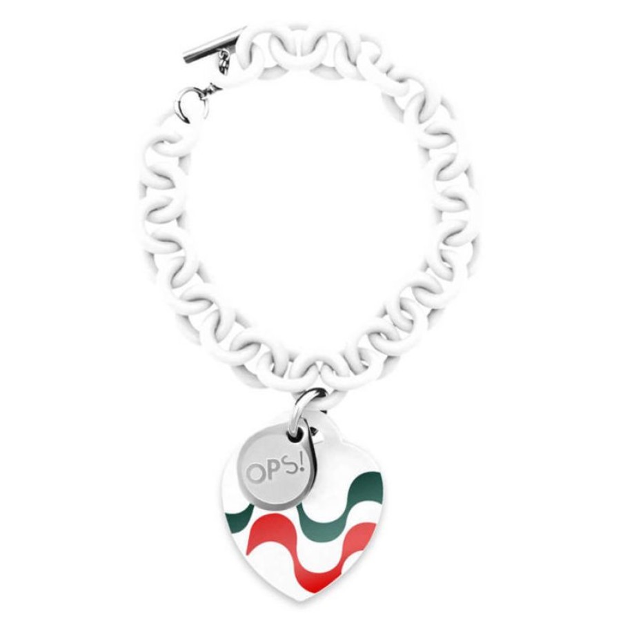 Ops Objects Bracciale Donna Con Cuore Gioielli Ops Objectscup Edition