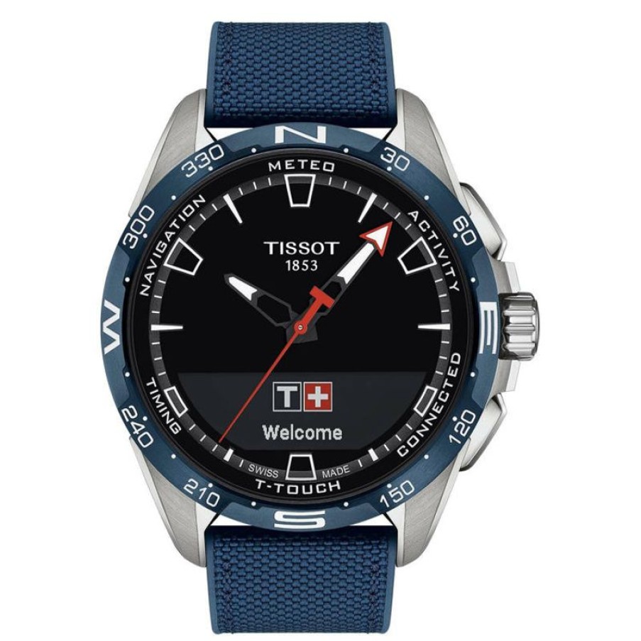 Tissot Orologio Uomo Smartwatch Tissot T-Touch Connect Solar