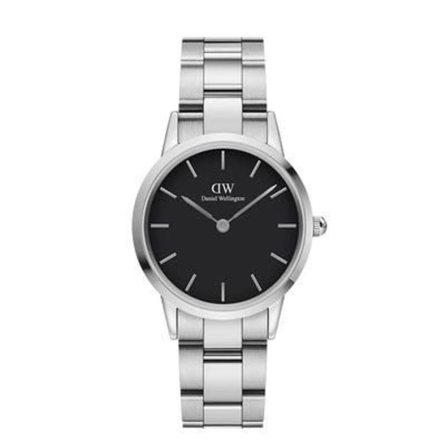 Daniel Wellington Orologio Daniel Wellington Iconic Link Silver Black 32 Mm