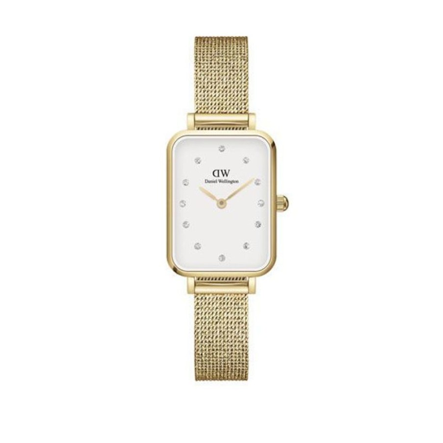 Daniel Wellington Orologio Daniel Wellington Quadro Lumine Pressed Evergold