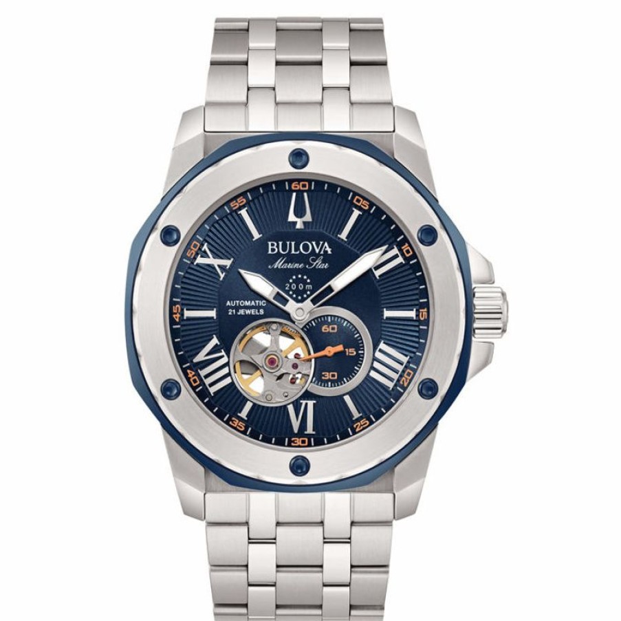 Bulova Orologio Uomo Bulova Marine Star Automatic