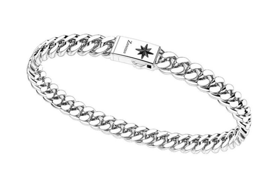 Zancan Bracciale Uomo In Argento Cosmopolitan Gioielli Zancan