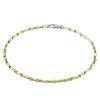 Zancan Bracciale Zancan In Oro Giallo E Oro Bianco. Eb550Gb