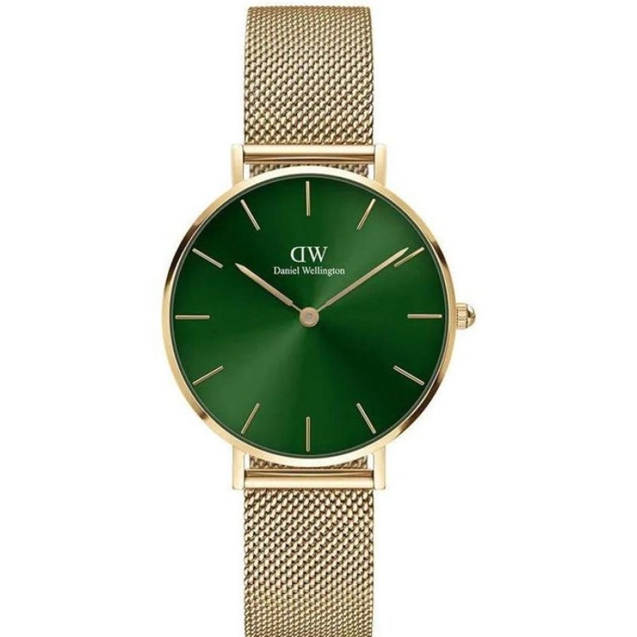 Daniel Wellington Orologio Daniel Wellington Petite Emerald 32 Gold Green