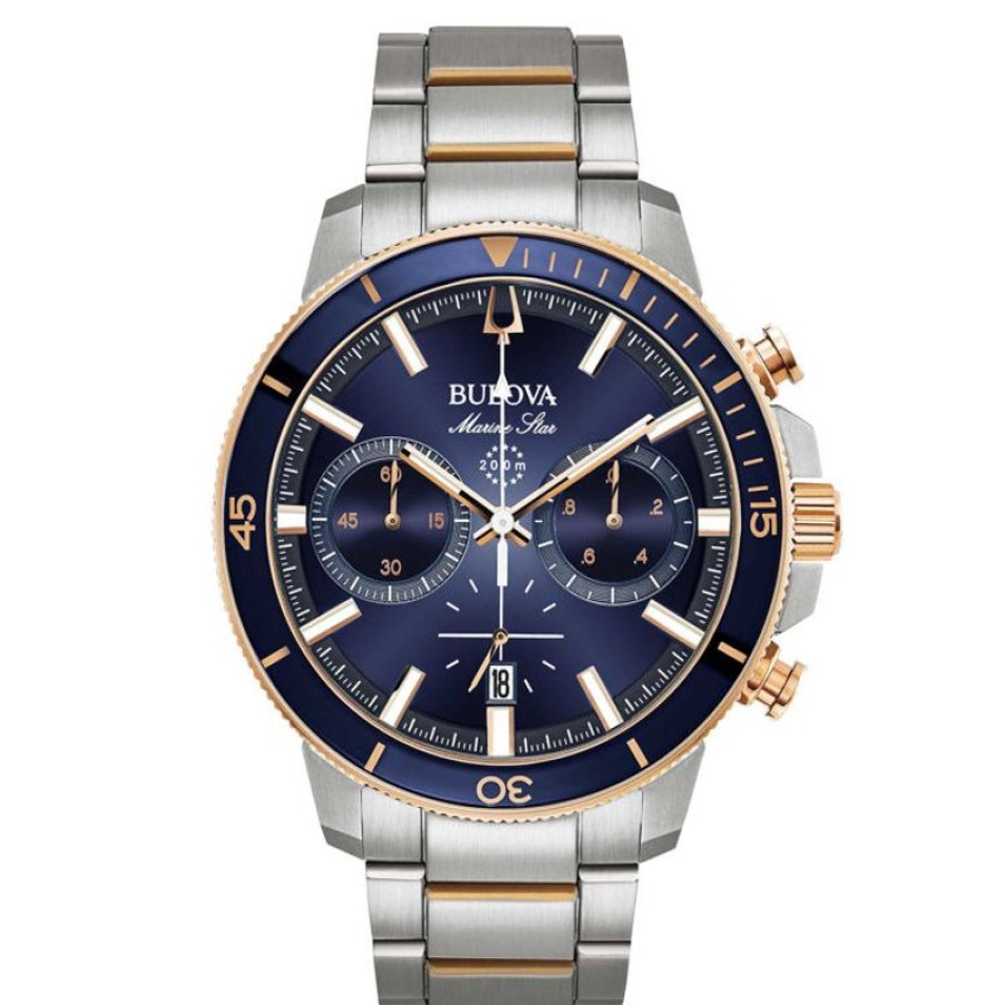 Bulova Orologio Uomo Bulova Marine Star Crono