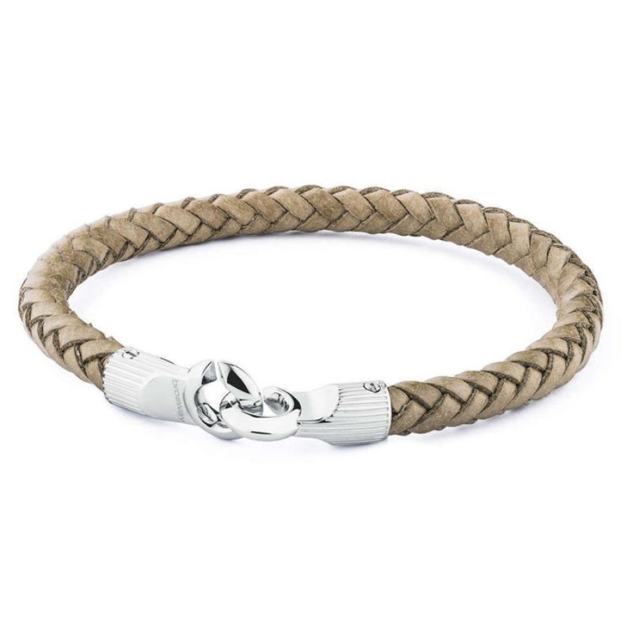 Brosway Bracciale Uomo In Acciaio E Caucciu Gioiellibrosway Outback| But13B