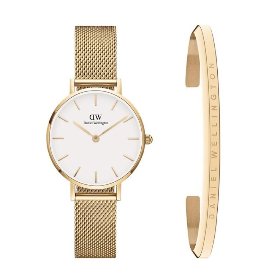 Daniel Wellington Orologio Daniel Wellington Petite Evergold Gold White 28 Mm