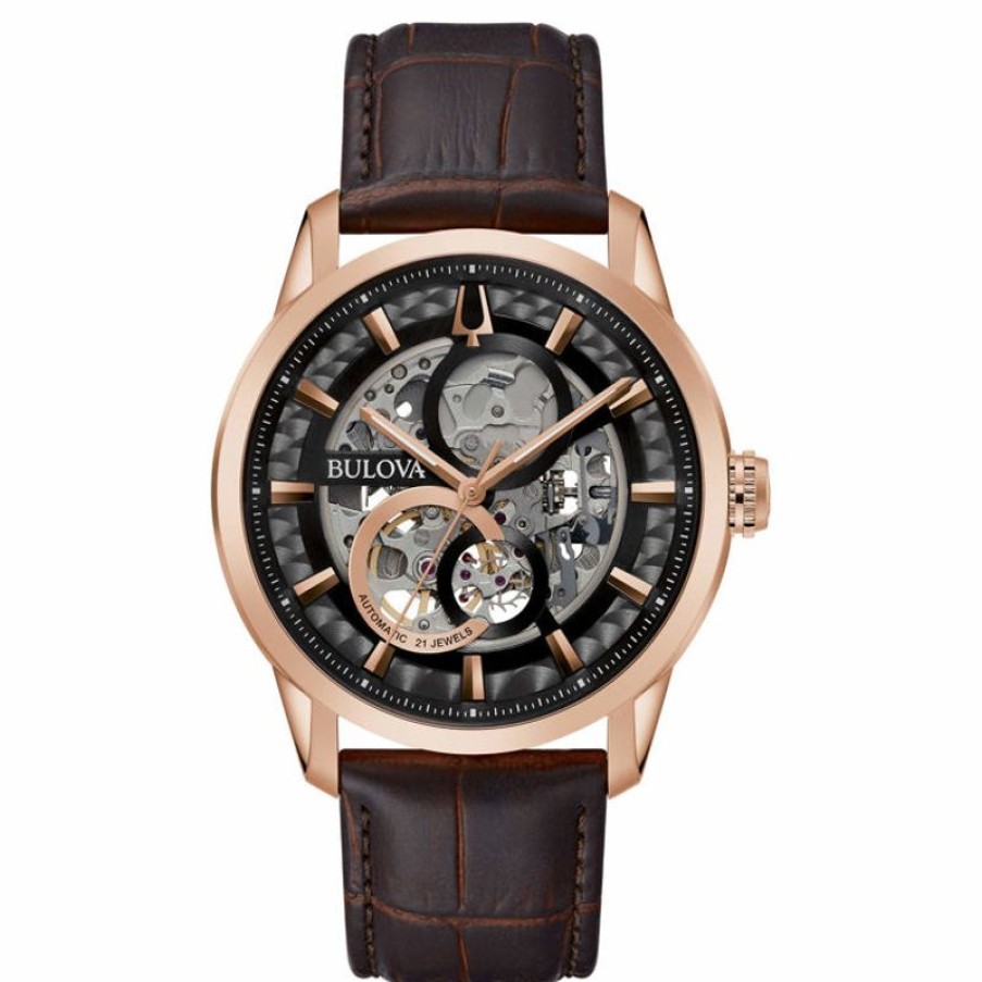 Bulova Orologio Uomo Bulova Sutton Skeleton