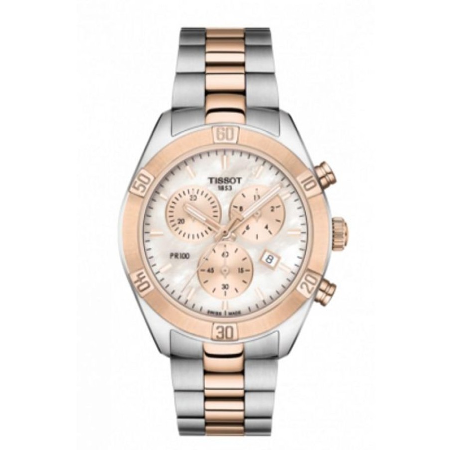 Tissot Orologio Cronografo Donna Tissot Pr 100 Sport Chic