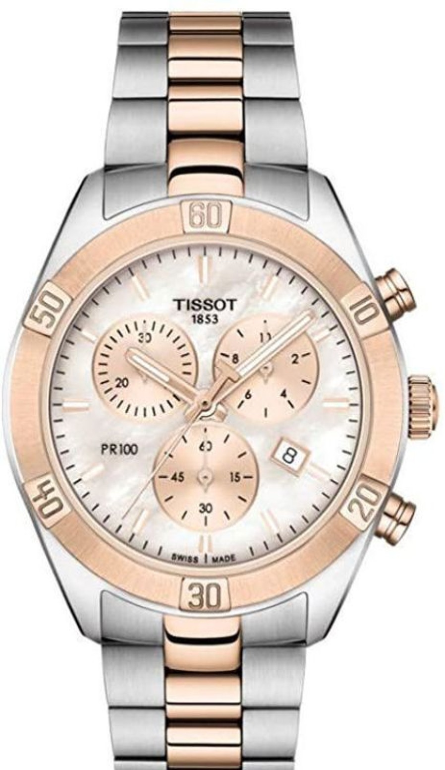 Tissot Orologio Cronografo Donna Tissot Pr 100 Sport Chic