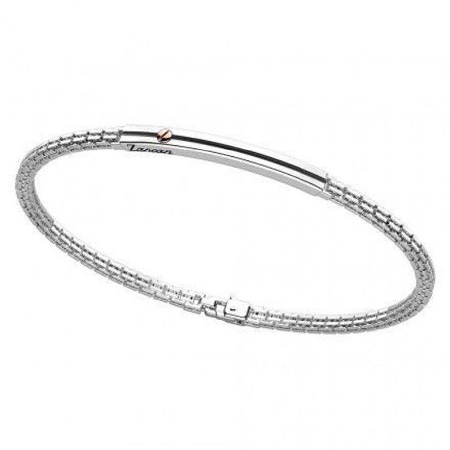 Zancan Bracciale Uomo In Argento Gioielli Zancan Insigna|Esb082R