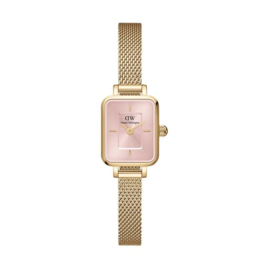 Daniel Wellington Orologio Donna Daniel Wellington Quadro Mini Evergold Blush