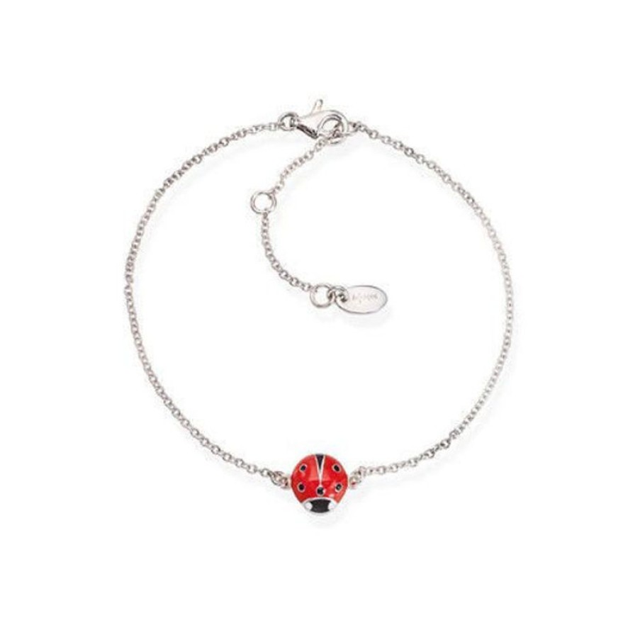 Amen Bracciale Coccinella In Argento Gioielli Amen