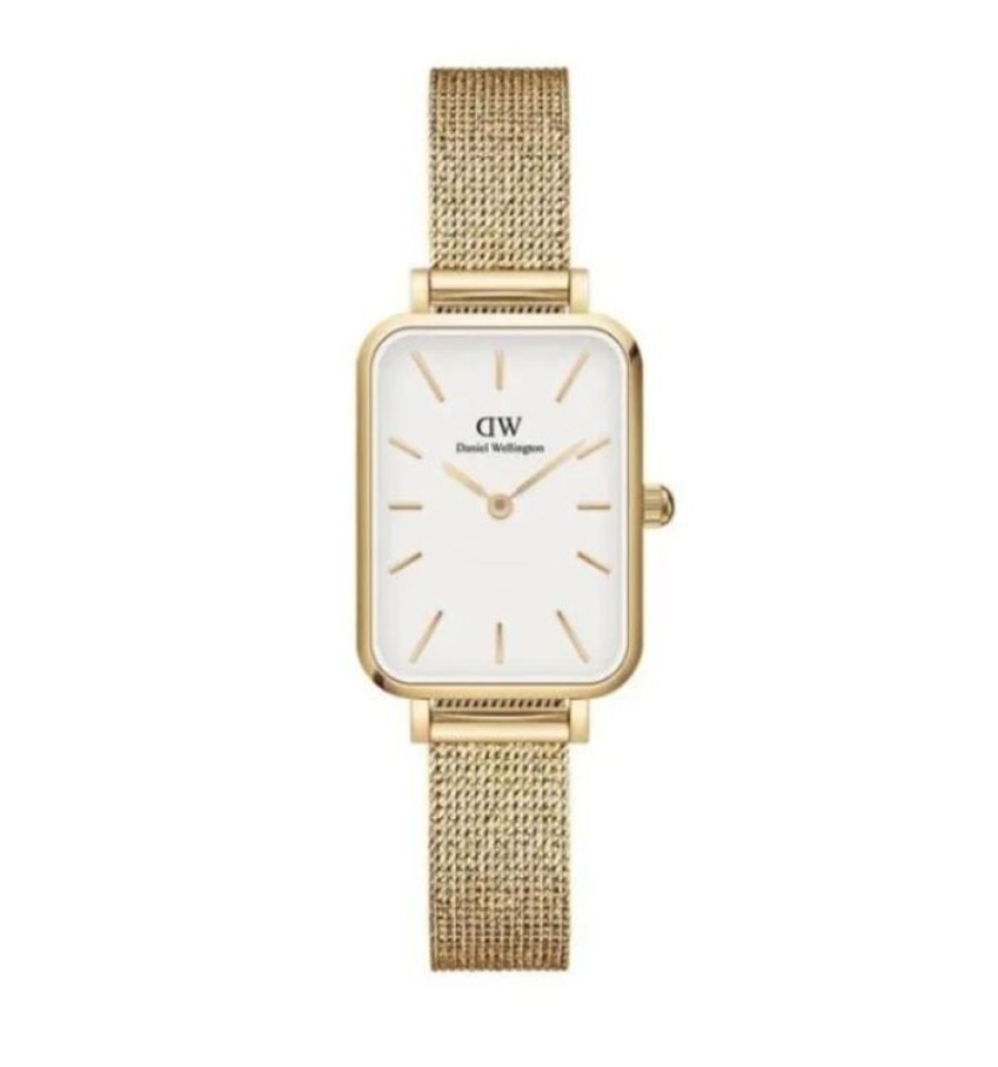 Daniel Wellington Orologio Donna Daniel Wellington Quadro Pressed Evergold