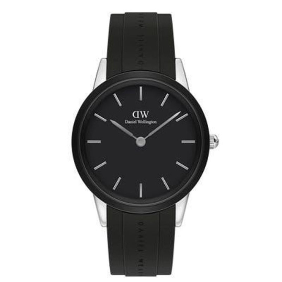 Daniel Wellington Orologio Daniel Wellington Iconic Motion 40 Silver Black