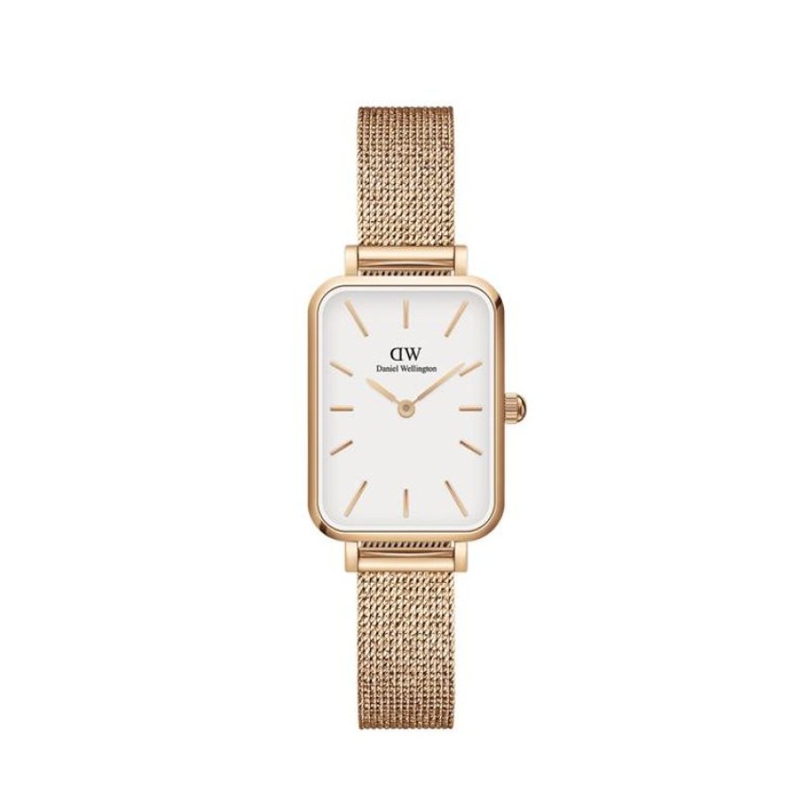 Daniel Wellington Orologio Daniel Wellington Quadro Pressed Merlose Rose Gold White