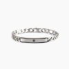 2Jewels Bracciale Uomo Acciaio Con Zirconi Neri Gioielli 2Jewels