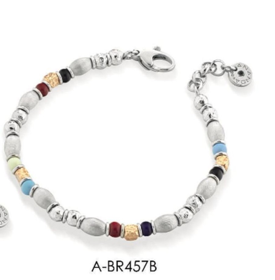 Ananda 925 Bracciale Argento E Pietre Naturali Ananda925