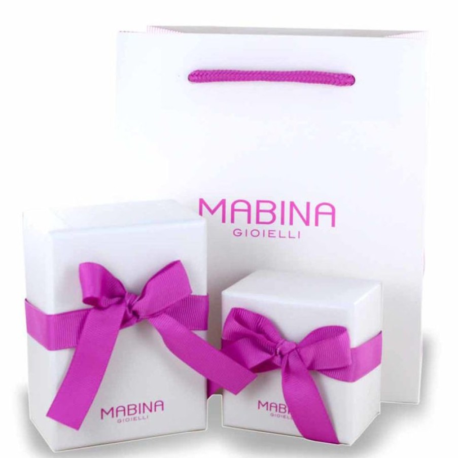 Mabina Bracciale Mabina Tennis In Argento E Zirconi Multicolor