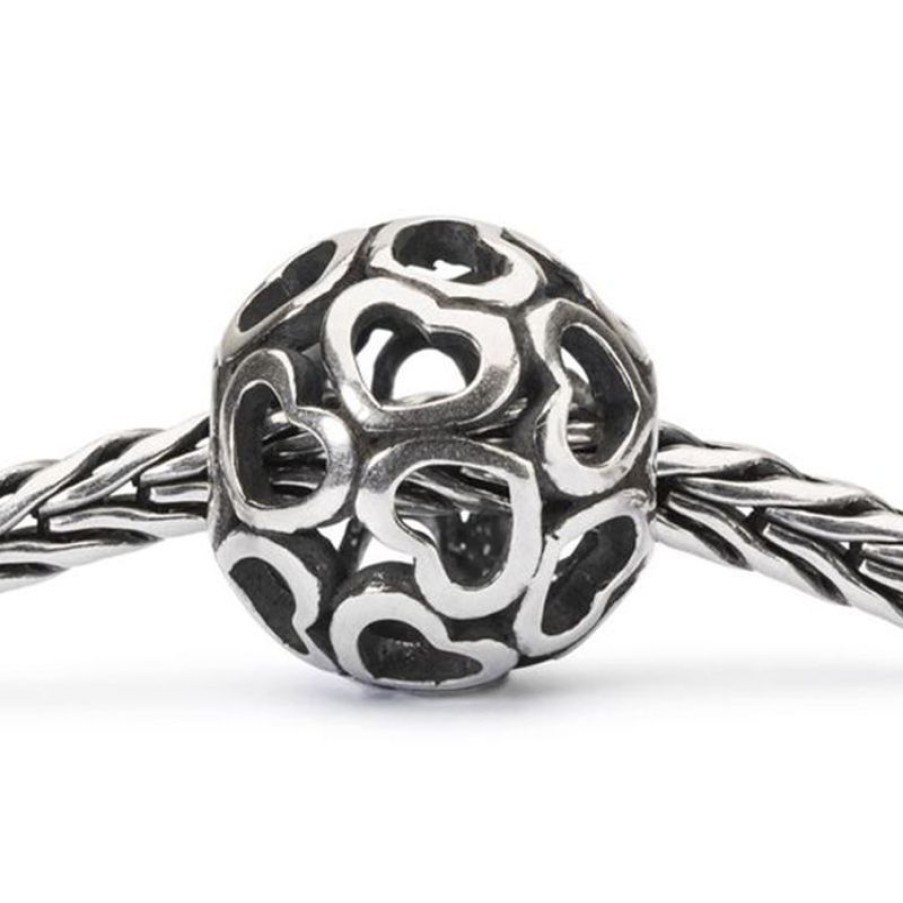 Trollbeads Beads Coperta Di Cuori Gioielli Trollbeads