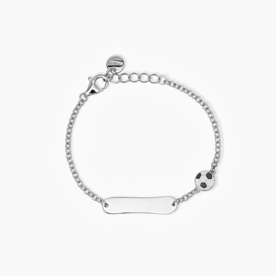 Mabina Bracciale Neonato Personalizzabile Con Pallone Gioielli Mabina