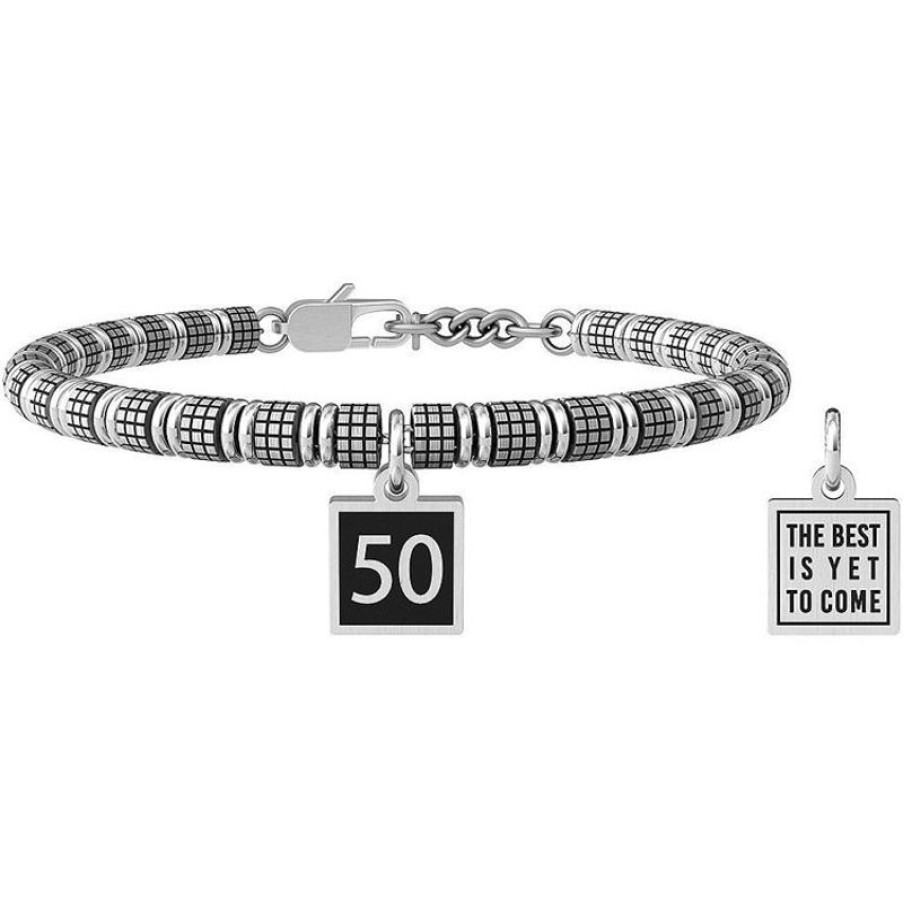 Kidult Bracciale Uomo 50 Buon Compleanno Gioielli Kidult Special Moments