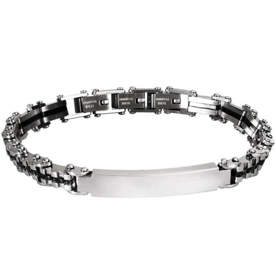 2Jewels Bracciale Uomo Con Piastrina Gioielli 2Jewels Type