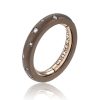 Chimento Anello Brio Chimento Donna In Oro Chocolate