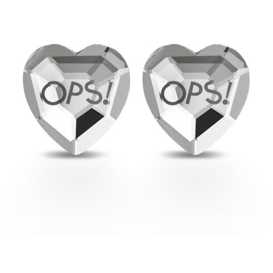 Ops Objects Orecchini A Cuore Ops Objects Shiny