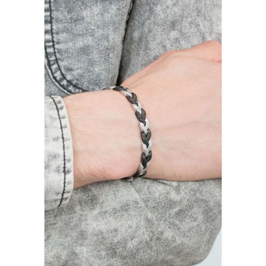 Brosway Bracciale Uomo In Acciaio Gioielli Brosway Viper