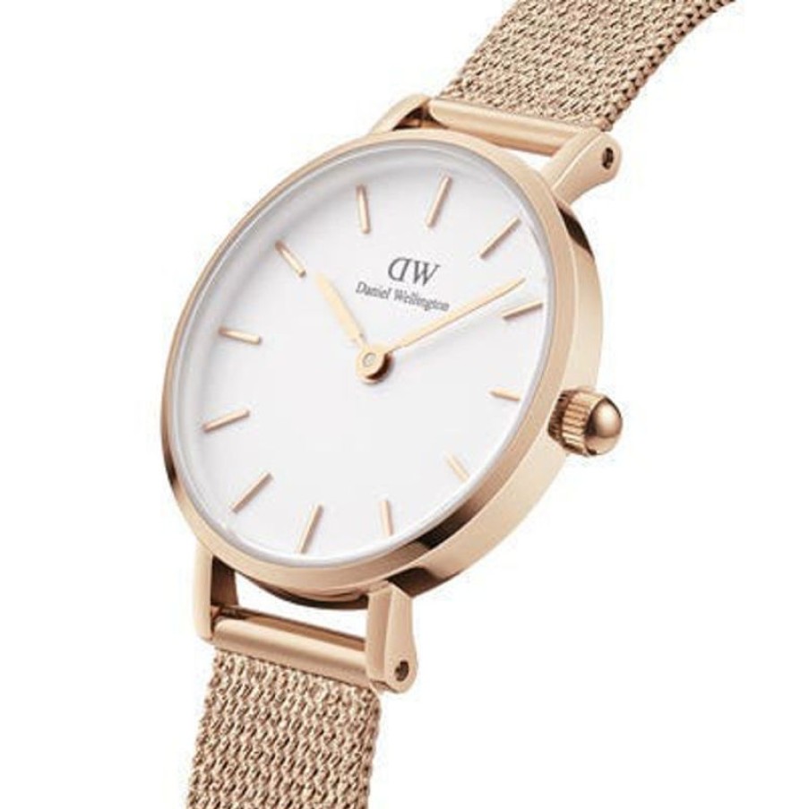 Daniel Wellington Orologio Daniel Wellington Petite Pressed Merlose 24 White