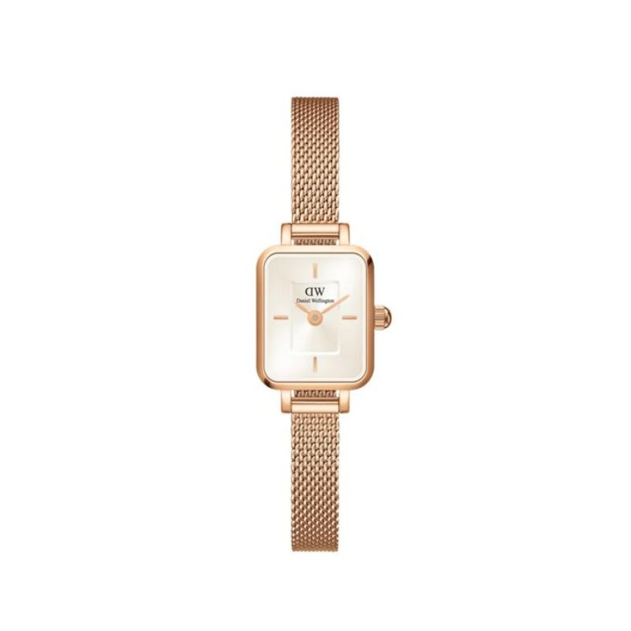 Daniel Wellington Orologio Donna Daniel Wellington Quadro Mini Melrose Champagne