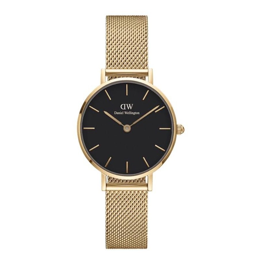 Daniel Wellington Orologio Daniel Wellington Petite Evergold Gold Black 28 Mm