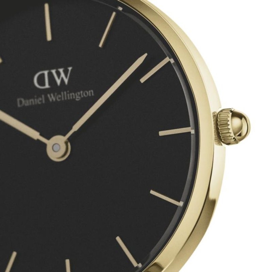 Daniel Wellington Orologio Daniel Wellington Petite Evergold Gold Black 28 Mm