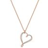 Brosway Collana Donna Ribbon Mini Cuore Gioielli Brosway