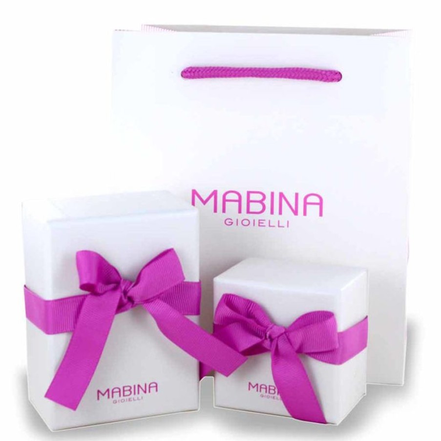 Mabina Girocollo Donna In Argento 925 E Zirconi Gioielli Mabina