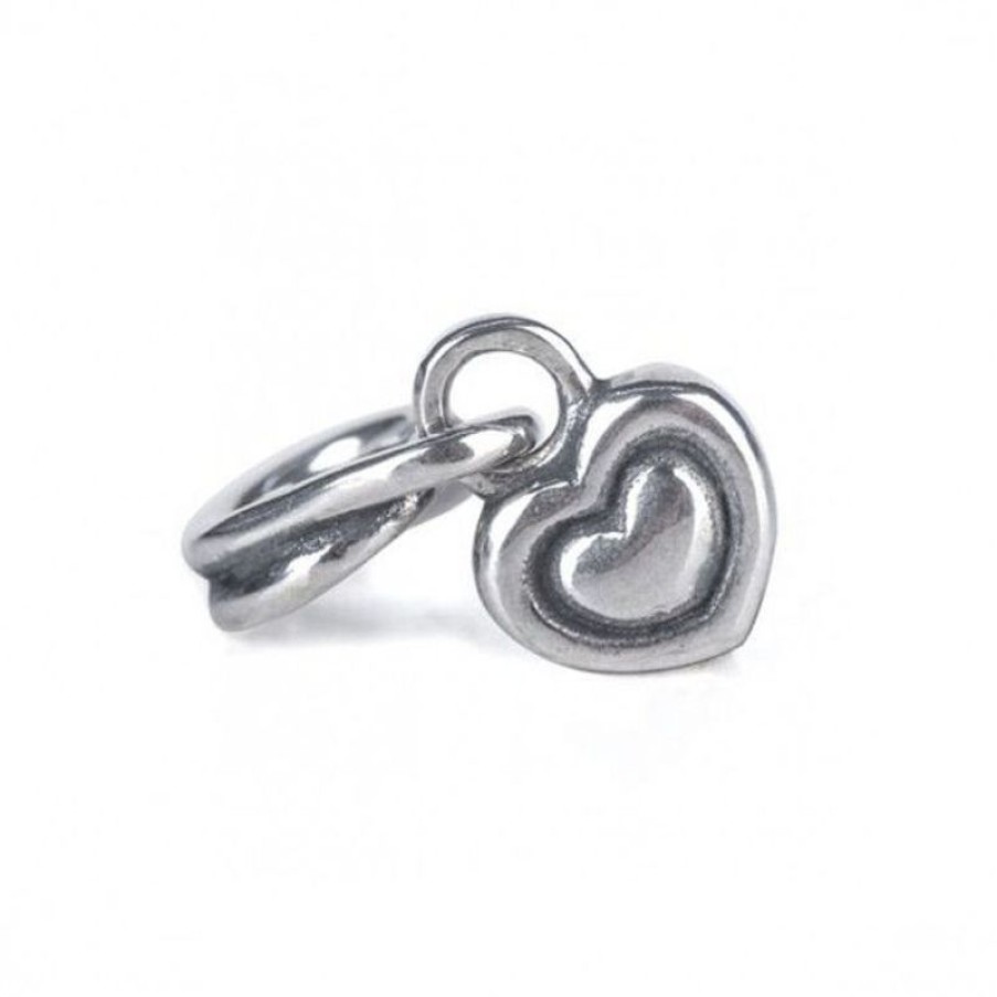 Trollbeads Beads Pendente Cuore Nel Cuore Gioielli Trollbeads