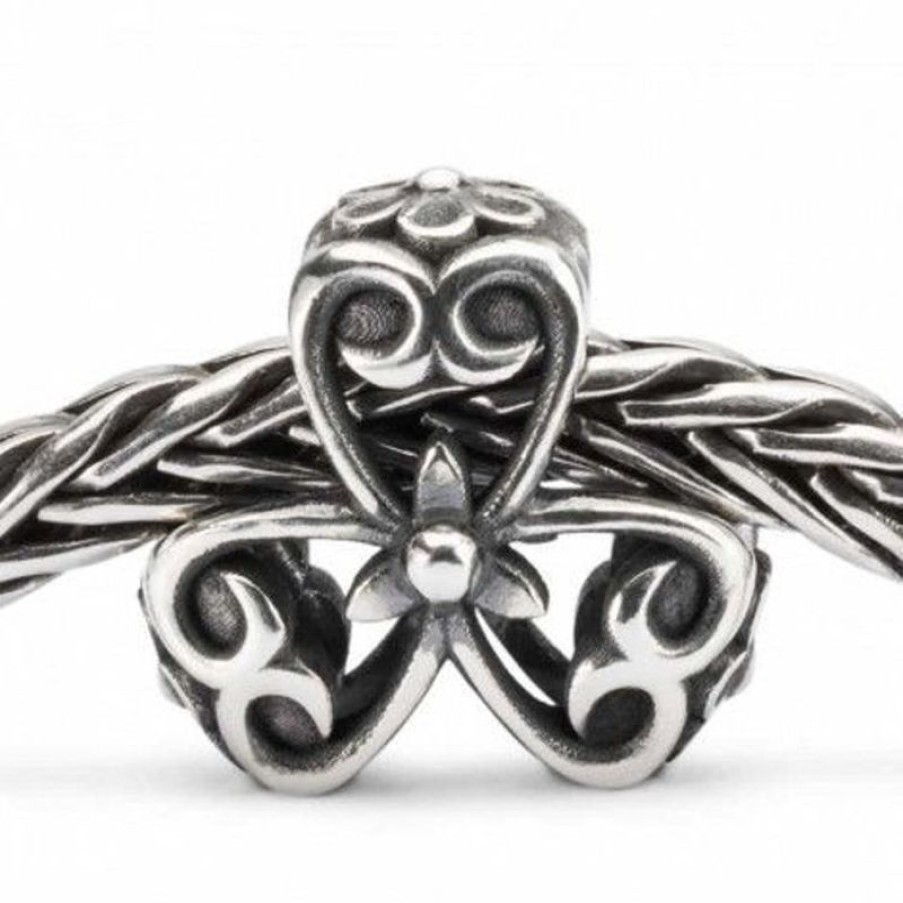 Trollbeads Beads Trifoglio Portafortuna Gioielli Trollbeads