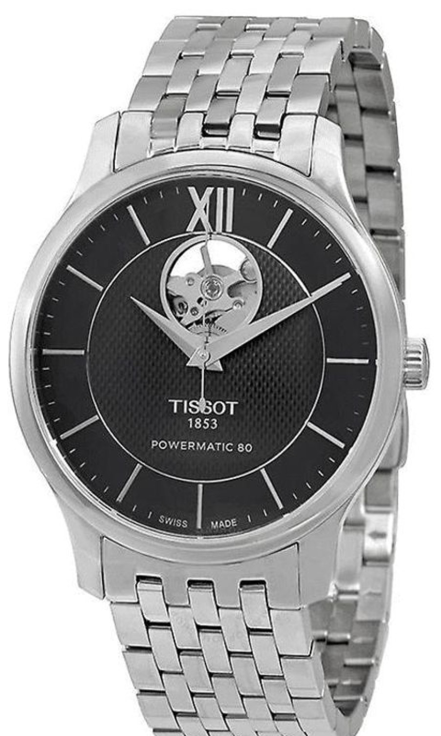 Tissot Orologio Automatico Tissot Tis Tradition Powermatic 80 Open Heart