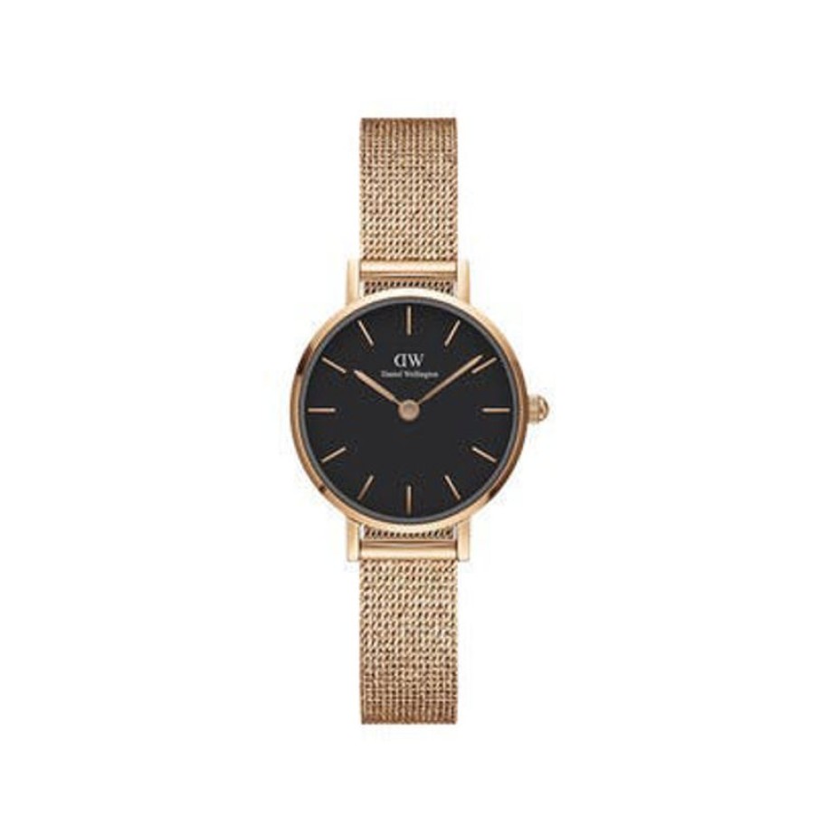 Daniel Wellington Orologio Daniel Wellington Petite Pressed Merlose 24 Black