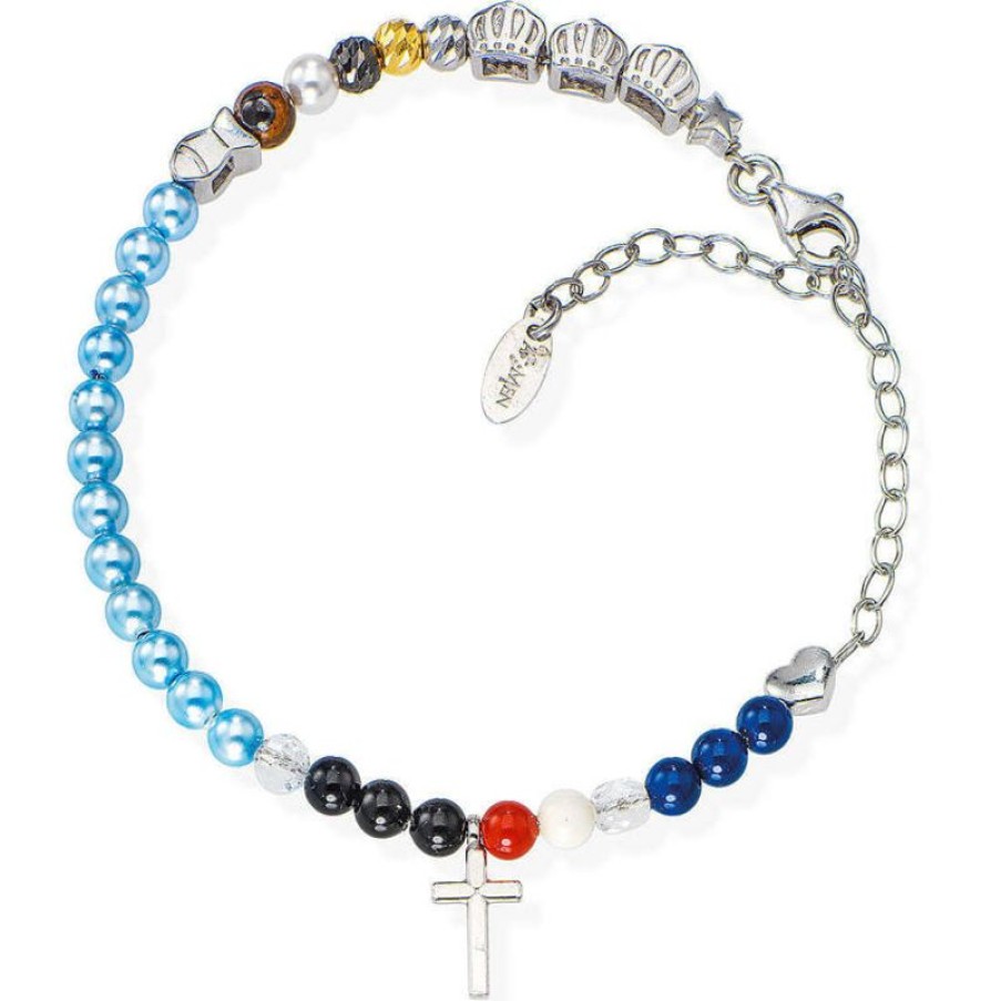 Amen Bracciale Vita Di Gesu In Argento Gioielli Amen Racconti Di Vite D'Amore