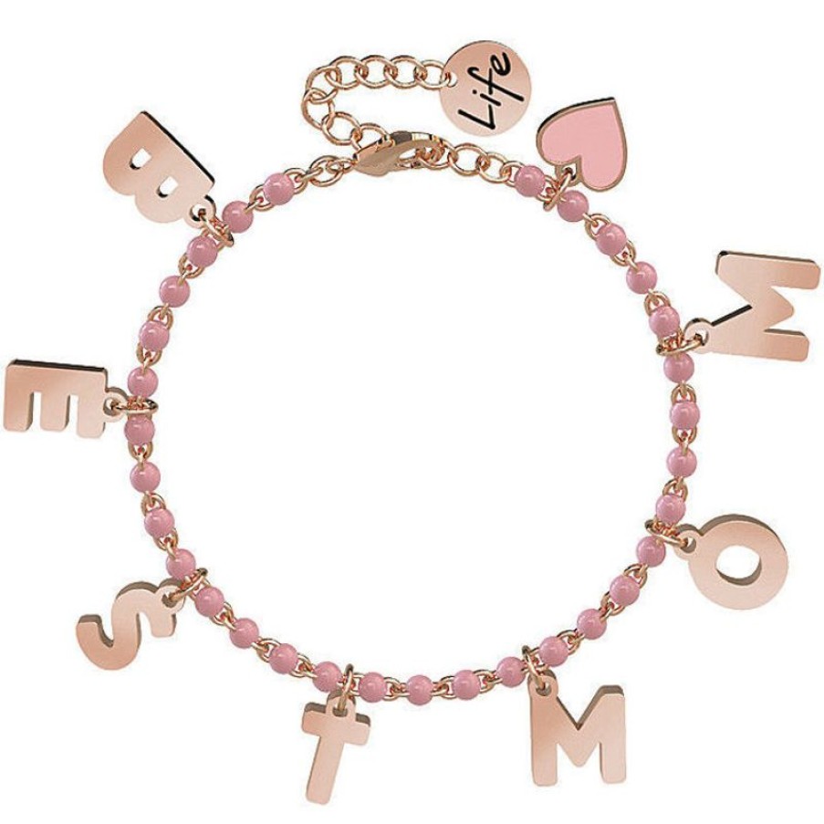 Kidult Bracciale Donna Best Mum Gioielli Kidult Family