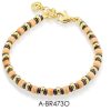 Ananda 925 Bracciale Argento E Pietre Naturali Ananda925