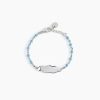 Mabina Bracciale Azzurro Con Nuvoletta Personalizzabile Gioielli Mabina