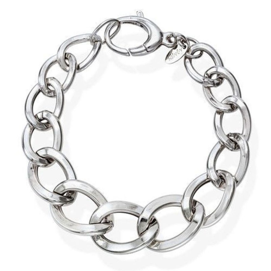 Amen Bracciale A Catena Donna In Argento Gioielli Amen