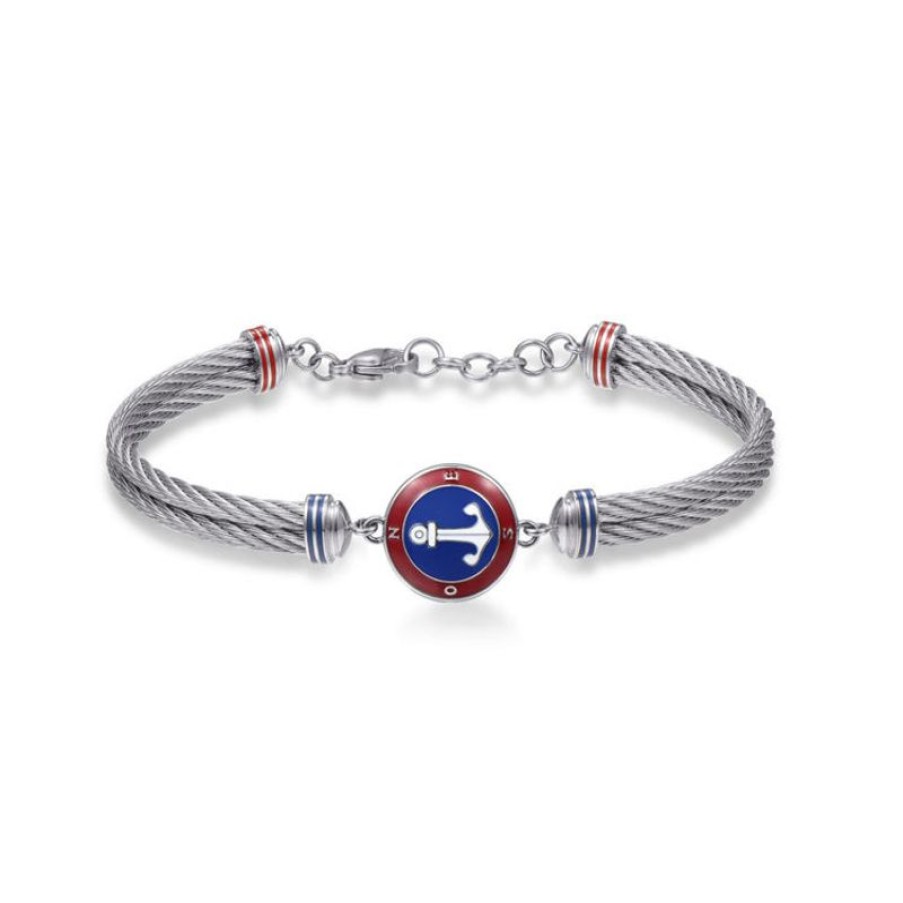 Brosway Bracciale Uomo Con Ancora Gioielli Brosway Horizon