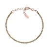 Amen Bracciale Tennis Rose Zirconi Verdi Gioielli Amen