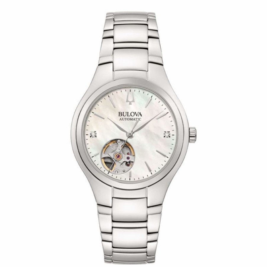 Bulova Orologio Bulova Lady Automatic Open Heart