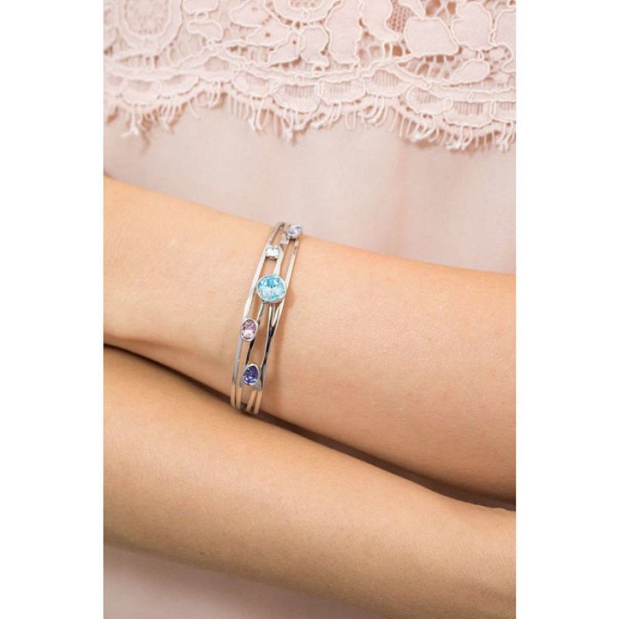 Brosway Bracciale Rigido Con Cristalli Swarovski Gioielli Brosway Destiny